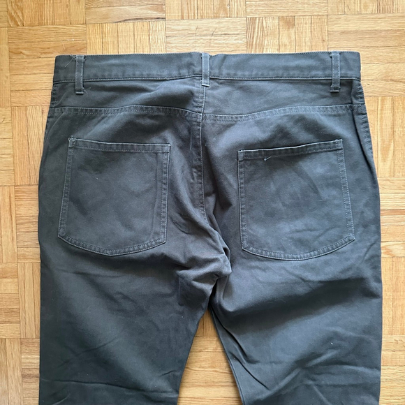 Robert Geller Slim fit Cotton Chino Pants Green Sz 52 Japan - Picture 5 of 9